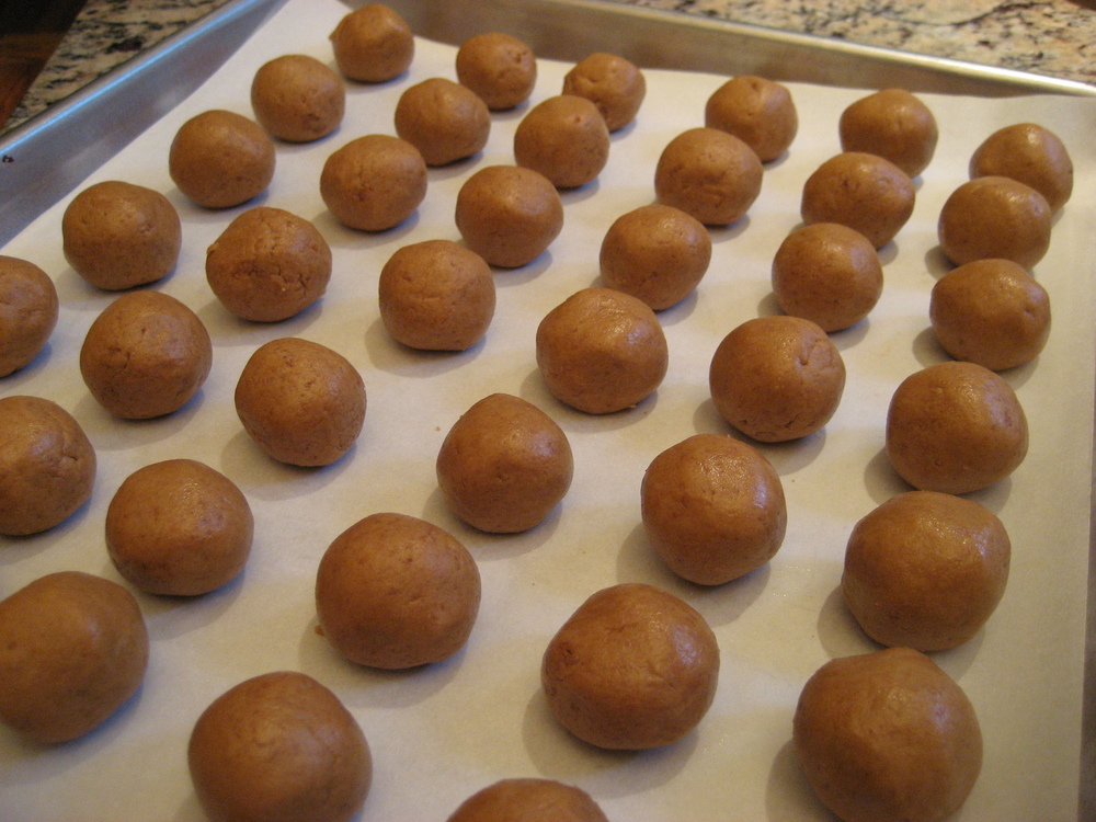  Scooped, squeezed & rolled x 50 