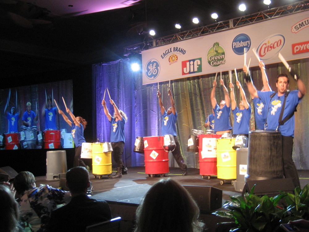  The Pillsbury Kitchen Band got the party started! 