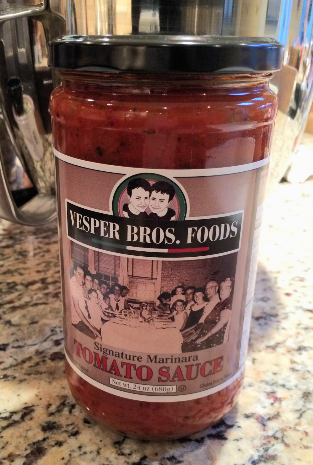  We've been enjoying this locally made sauce . 