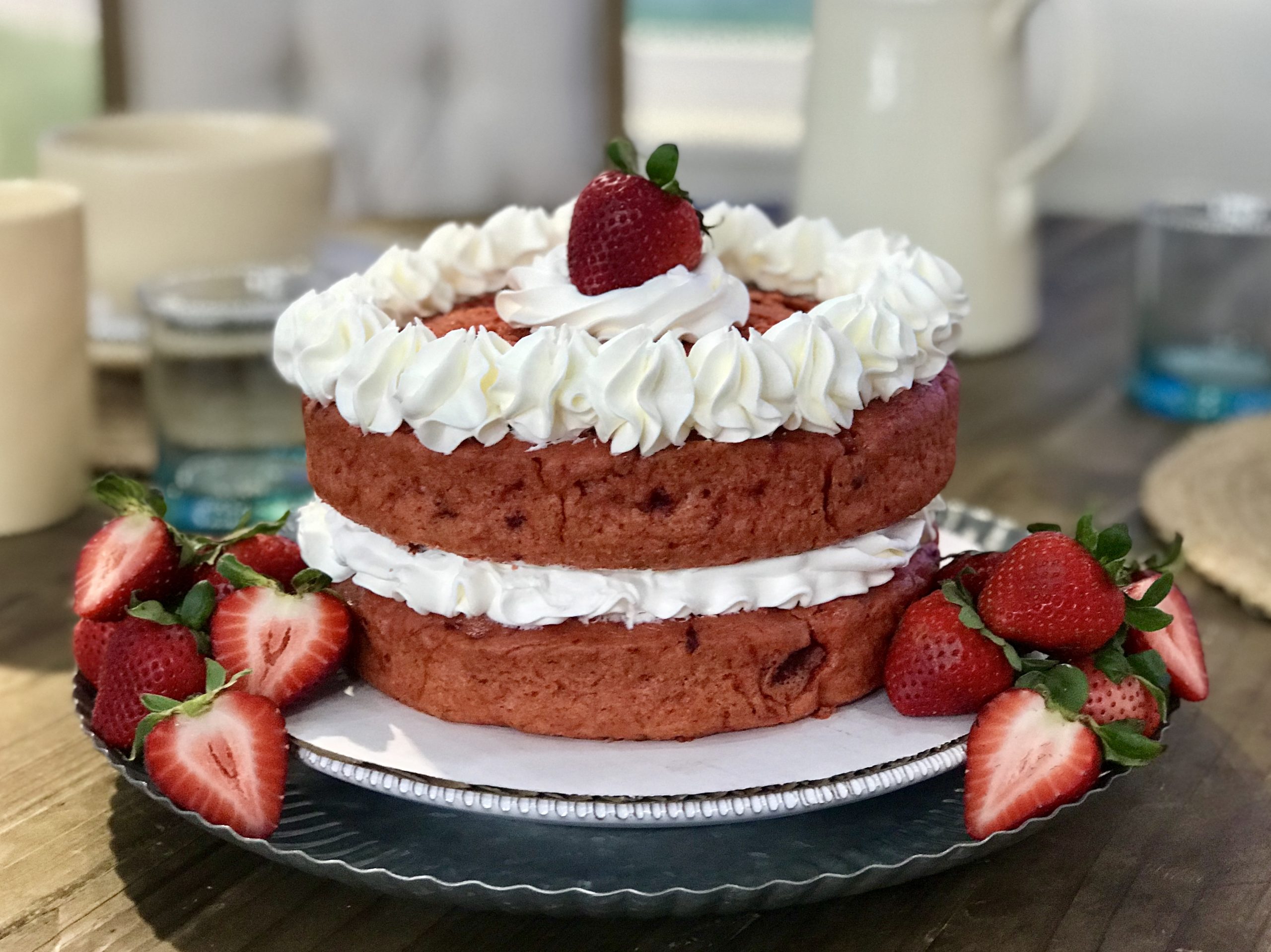 Duncan Hines Strawberry Cake Ideas : Strawberry Champagne Cake A Doctored Cake Mix My Cake School : Melted butter, eggs, cream cheese, egg, strawberries, duncan hines cake mix and 1 more.