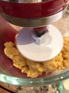 KitchenAid Stand Mixer kneading pasta dough