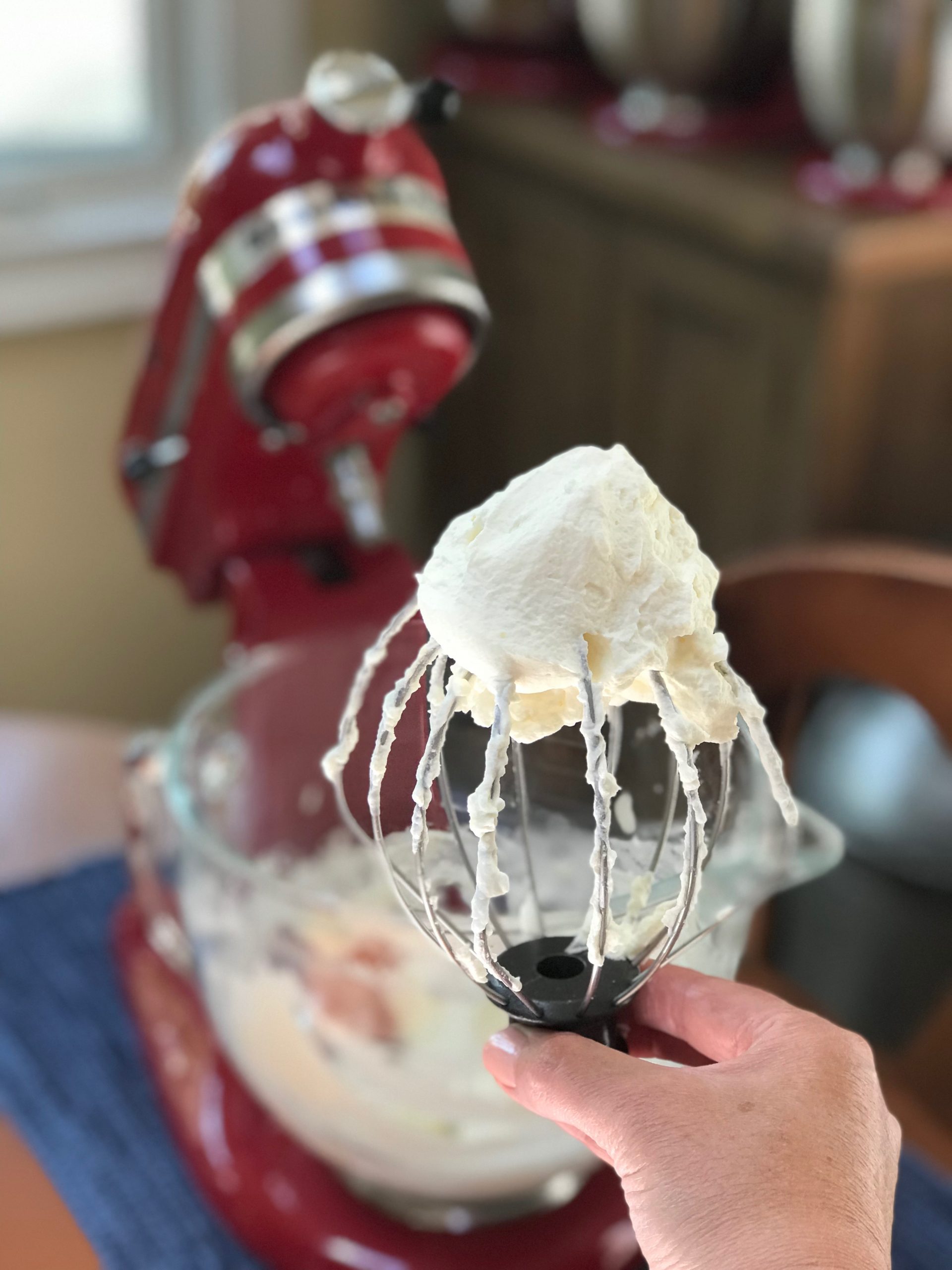 Make Ahead Whipped Cream (Stabilized)
